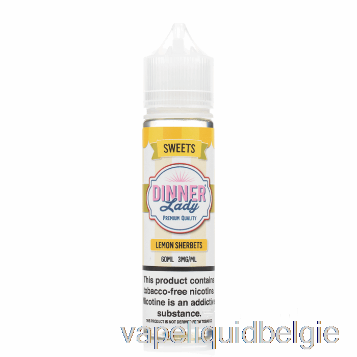 Vape Smaken Citroensorbets - Vape Diner Lady E-liquid - 60ml 3mg